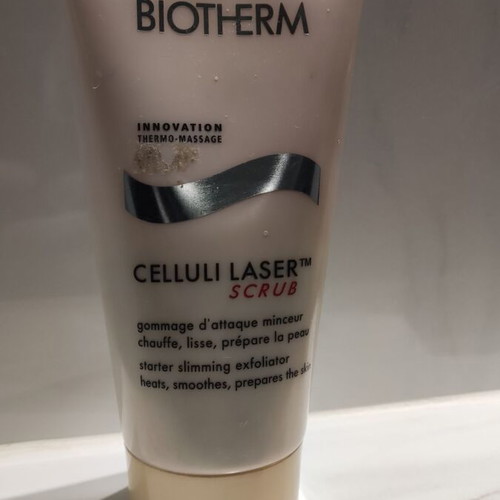 Celluli laser scrub Biotherm used