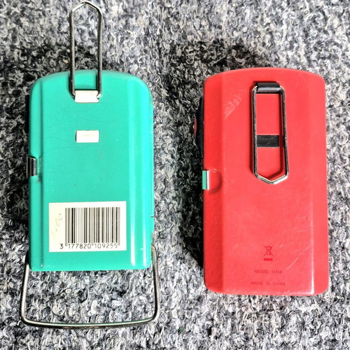Flashlights used, set of 2, old and functional