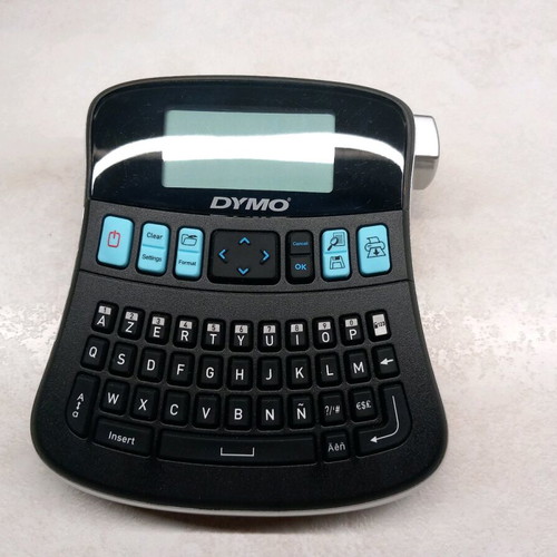 Dymo 210D label maker like new with power adapter and Greek support
