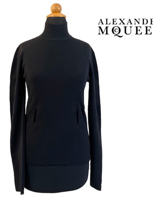 Alexander McQueen turtleneck used, black, size L