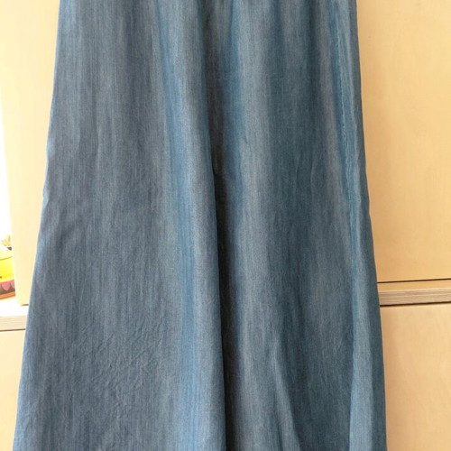 Imperial Maxi Skirt Large like new, lyocell blue