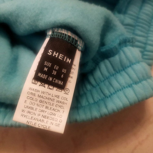 Shein tracksuit set turquoise size M like new