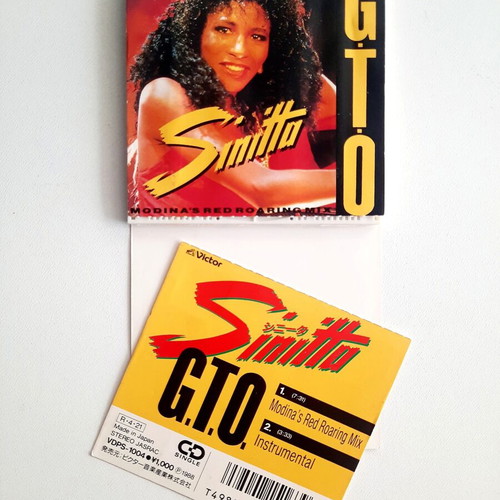 Sinitta G.T.O. 3-inch CD single used, rare Japanese edition 1988
