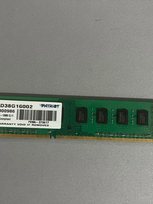 Patriot 8GB DDR3 1600MHz RAM like new