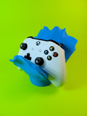 Xbox controller stand Lava Splash or Water Splash new, 3D printed