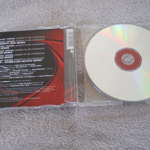 Moby James Bond Theme CD single used, electronic