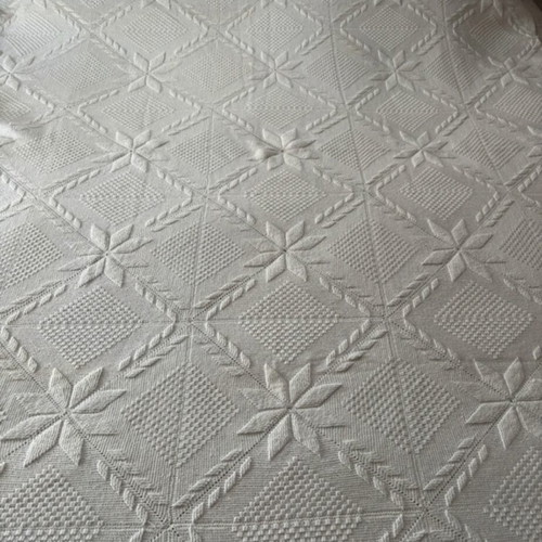 Handmade blanket or throw 2.05 x 1.62 like new