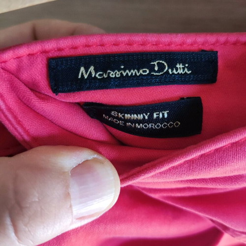Massimo Dutti Pants S New, Red