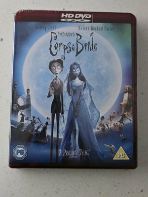 HD-DVD Corpse Bride new, English, fantasy animated