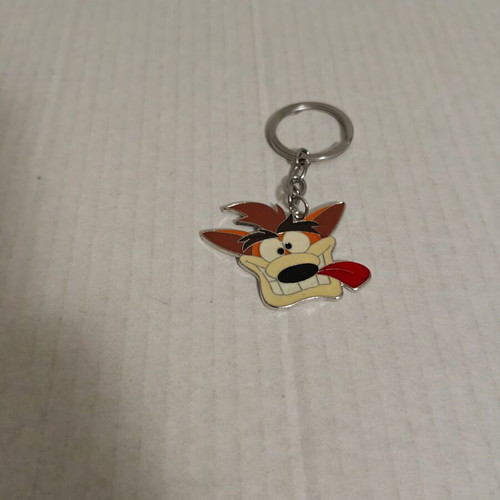 Metal Crash Bandicoot Keychain like new