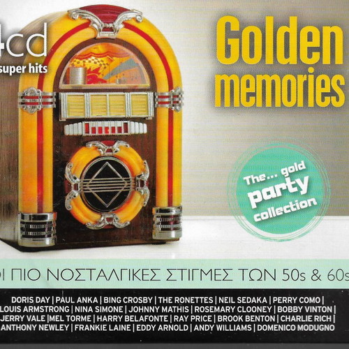 Golden Memories 4 CD new, pop