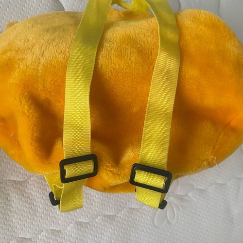 Winnie The Pooh backpack used, children's, yellow, 30 cm