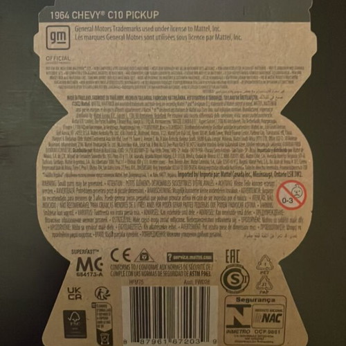 Matchbox Moving Parts 1964 Chevy C10 Pickup sealed