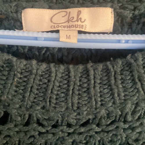 Blouse used, size M, green
