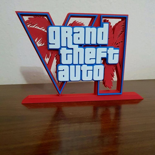 Grand Theft Auto 6 logo like new