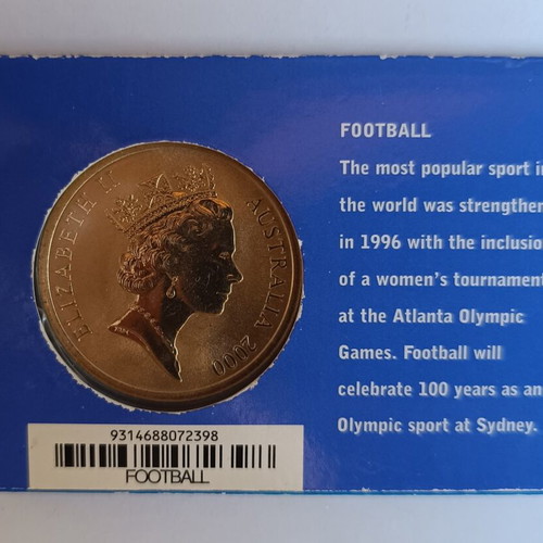 Olympic Games Sydney 2000 Commemorative Coin used