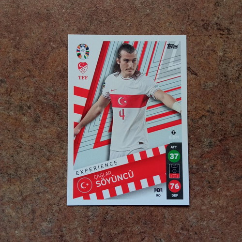 Κάρτα συλλεκτική Caglar Soyuncu Topps Euro 2024 Match Attax Lidl
