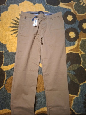 Men's Chino pants beige Dors new, size 34