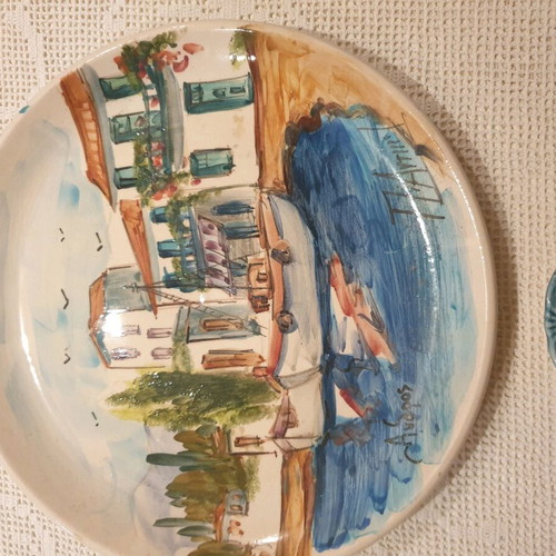 Hand-painted plate new