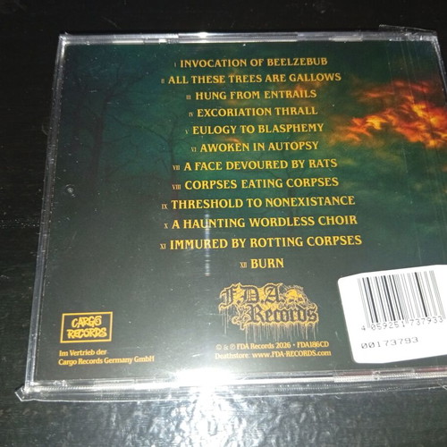 Gluttony Eulogy to Blasphemy CD new, sealed