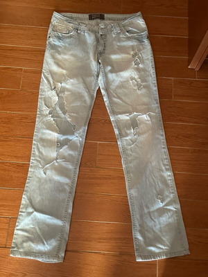 Jeans used, size M, blue