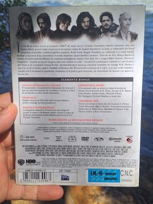 Game of Thrones Σεζόν 3 σετ DVD με ελληνικούς υπότιτλους