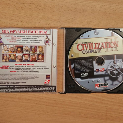 Sid Meiers Civilization III PC game new, full edition