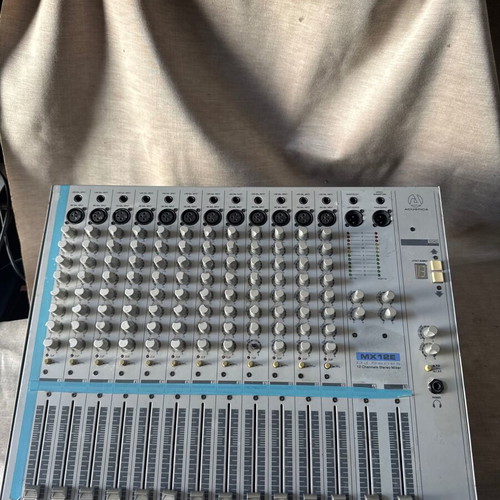 Acustica MX12E Mixer and M450 Amplifier used, 2x200W RMS