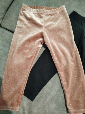 Alouette girls' pants set of 3, like new, size 98 cm