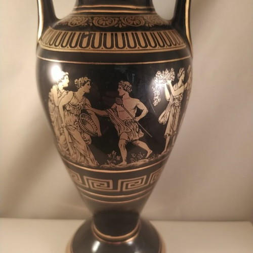 Large vintage amphora 24k gold like new