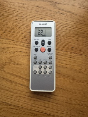 Toshiba χειριστήριο κλιματιστικού WH-L03SE σαν καινούργιο