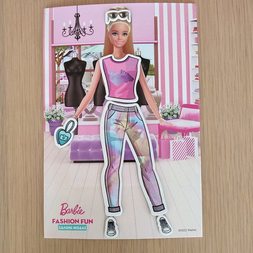 Barbie Fashion Fun magnetic toy like new for kids 3+ years