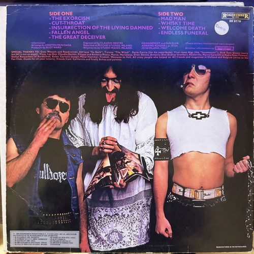 Bulldozer The Day of Wrath LP σαν καινούργιο, metal