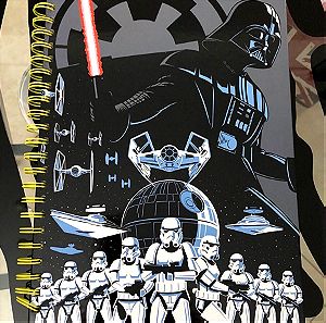 STAR WARS DARTH VADER AND STORMTROOPERS HC 30cm x 22 cm BIG NOTE BOOK new never used rare