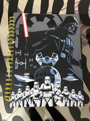 Star Wars Darth Vader and Stormtroopers Big Note Book new 30x22cm