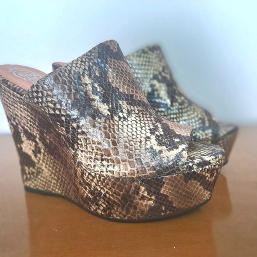 Jeffrey Campbell Mansfield γκρι snake πλατφόρμες καινούργιες, νούμερο 37