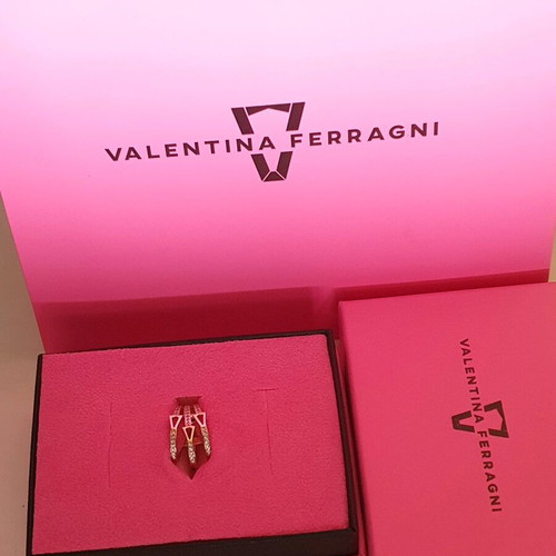 Valentina Feragni 925 earcuff earring new, gold and silver