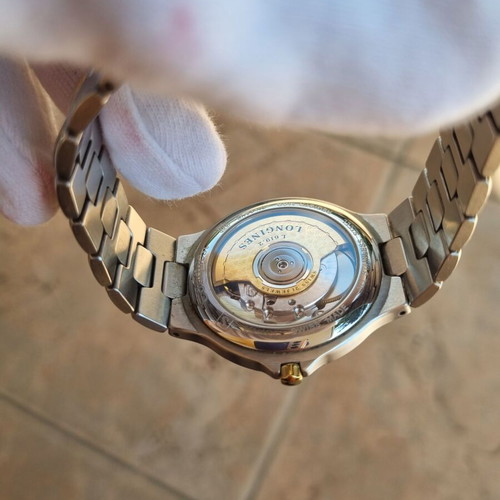 Longines Conquest Automatic watch like new, silver and gold