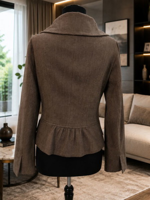 Zara Basic women's jacket medium brown-grey like new