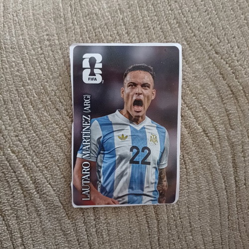 Lautaro Coca-Cola sticker new, FIFA World Cup 2026 official