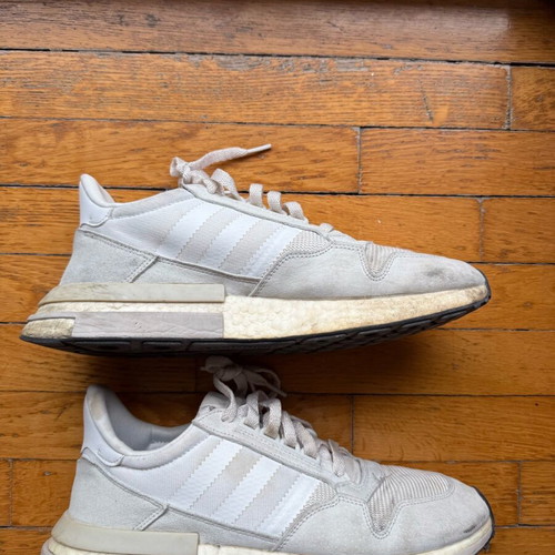 Adidas ZX 500 Boost used, gray, size 44