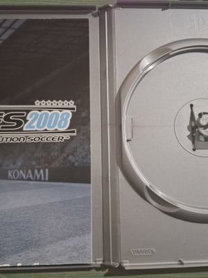 PES 2008 Manual and Case for Playstation 2 used