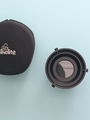 Ikelite DLM Standard Flat Port Macro like new with neoprene case