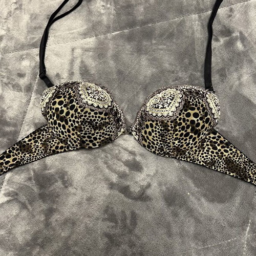 Bra animal print like new, black and brown