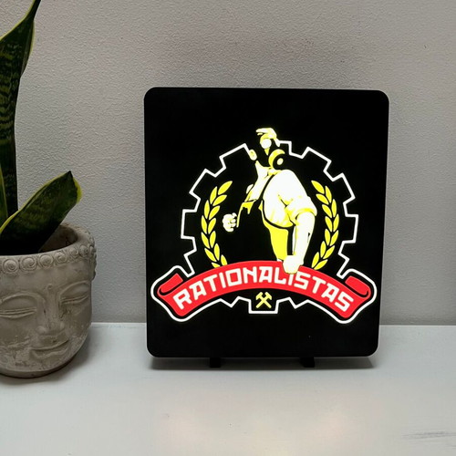 Rationalistas LED Light Box new, modern home decor