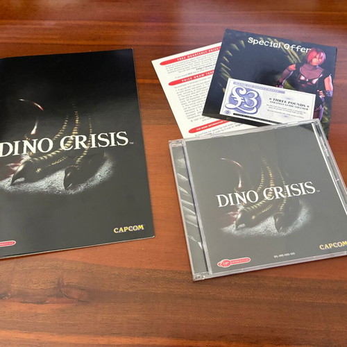 Dino Crisis PC Big Box Edition like new, complete in box