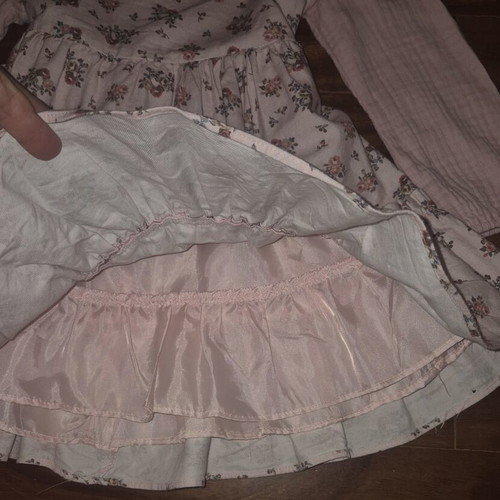 Matoufrance pink dress almost like new, size 98 cm for 3 years