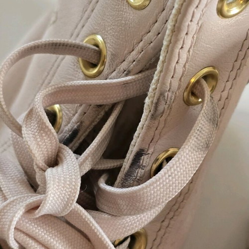 Converse Run Star Legacy CX Platform sneakers used, pink beige, size 40