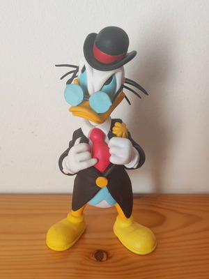 Disney 3D Collection John D. Rockerduck Figurine like new