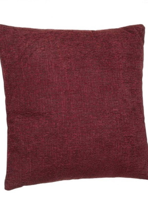 Decorative sofa pillow new, bordeaux, 50x50 cm
